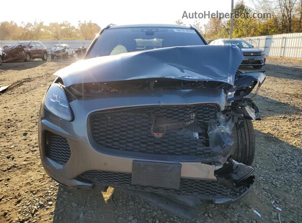 SADFT2GX2K1Z35666 2019 JAGUAR E-PACE Gray Widok z przodu