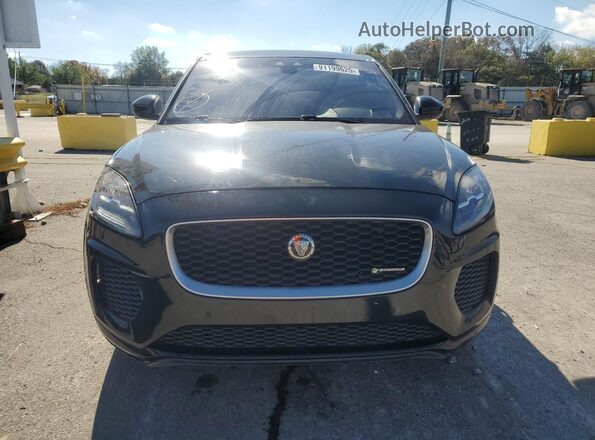 SADFT2GX9J1Z30222 2018 JAGUAR E-PACE Black Դիմացի տեսք