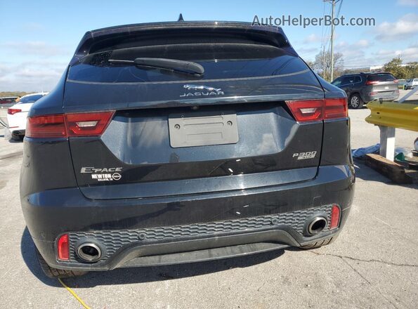 SADFT2GX9J1Z30222 2018 JAGUAR E-PACE Black Հետևի տեսք