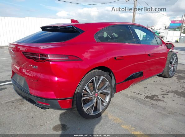 SADHD2S18L1F81200 2020 JAGUAR I-PACE Red Հետևի աջ