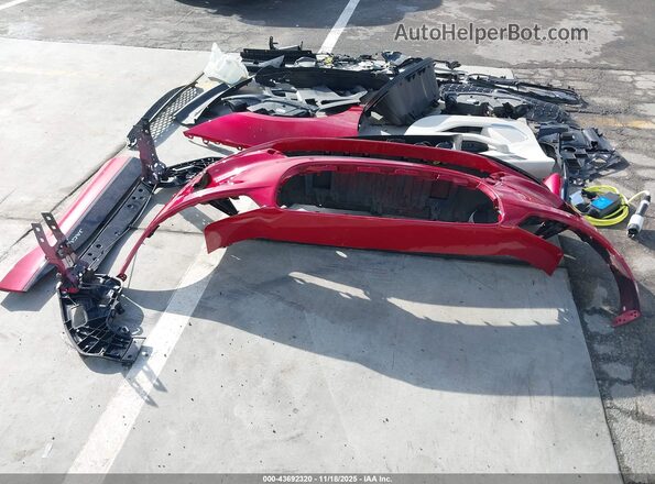 SADHD2S18L1F81200 2020 JAGUAR I-PACE Red Սարքավորումների վահանակի տեսք