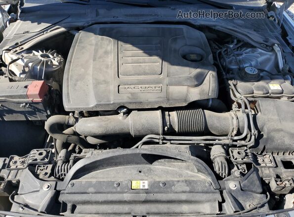 SAJAD4FX7JCP34432 2018 JAGUAR XF Silver Սալոնի հետևի տեսք