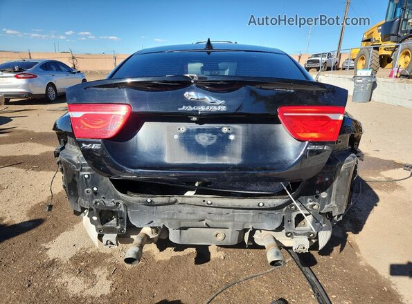 SAJAD4FX9KCP49449 2019 JAGUAR XF Черный Вид сзади