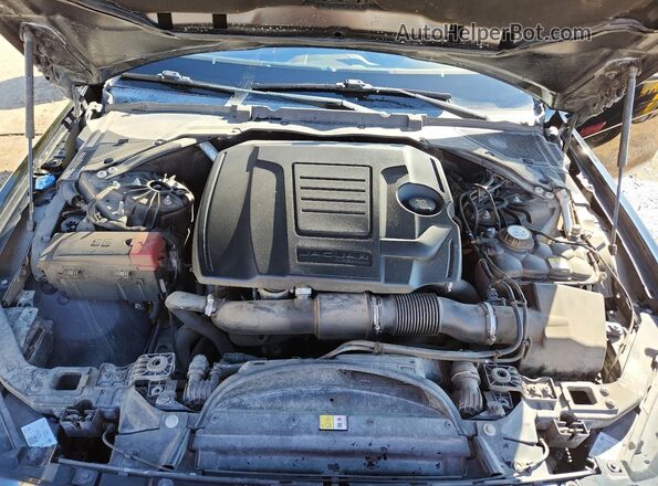 SAJAD4FX9KCP49449 2019 JAGUAR XF Черный Вид задней части салона