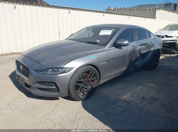 SAJAE4FX4LCP56016 2020 JAGUAR XF Gray Vista tres cuartos delantera izquierda