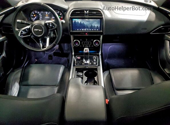 SAJAE4FX6LCP60326 2020 JAGUAR XF Black Widok deski rozdzielczej