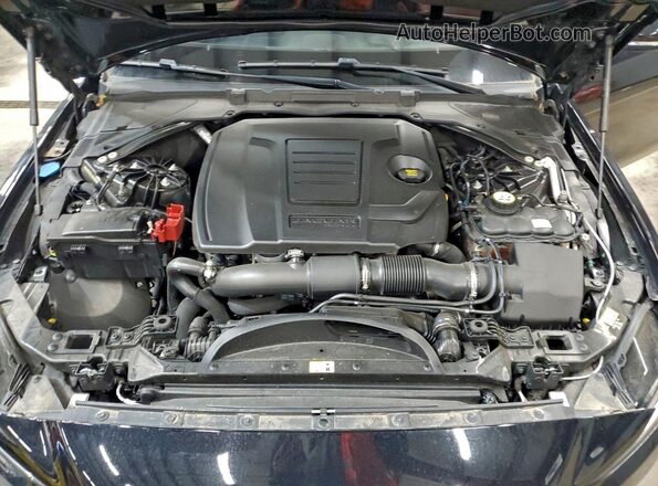 SAJAE4FX6LCP60326 2020 JAGUAR XF Black Widok wnętrza z tyłu