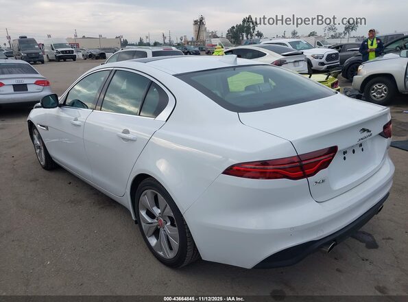 SAJAJ4FX2LCP58536 2020 JAGUAR XF White უკანა მარცხენა