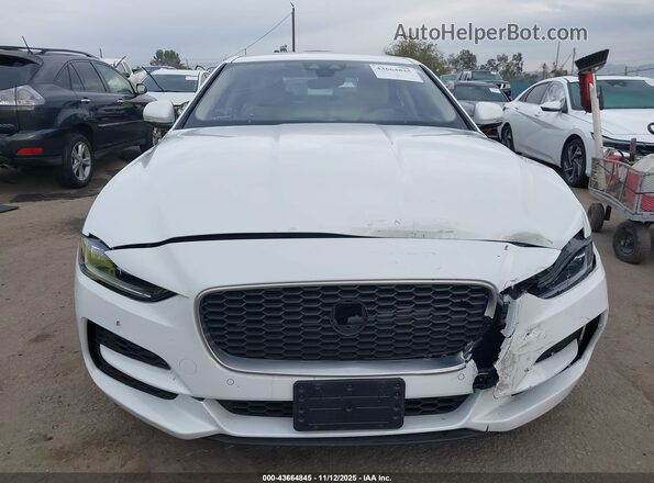 SAJAJ4FX2LCP58536 2020 JAGUAR XF White ხელსაწყოთა პანელის ხედი
