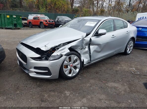 SAJAJ4FX5LCP64380 2020 JAGUAR XF Silver Передня ліва чверть
