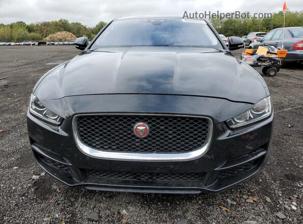 SAJAJ4FX7KCP43898 2019 JAGUAR XF Черный Вид спереди
