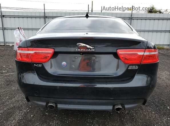 SAJAJ4FX7KCP43898 2019 JAGUAR XF Черный Вид сзади
