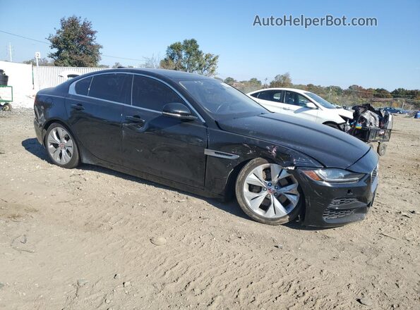 SAJAJ4FX8LCP55589 2020 JAGUAR XF Черный Передняя правая четверть