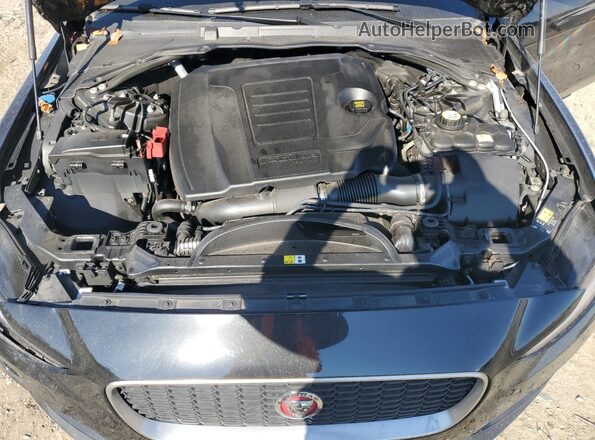 SAJAJ4FX8LCP55589 2020 JAGUAR XF Черный Вид задней части салона