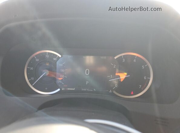 SAJAJ4FX8LCP55589 2020 JAGUAR XF Черный Вид щитка приборов