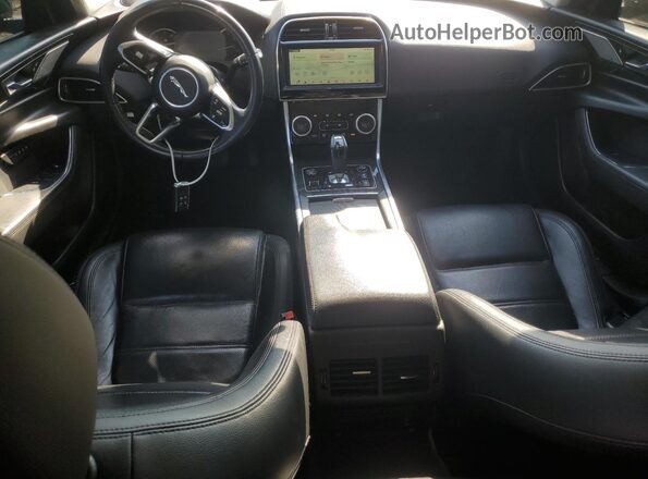 SAJAJ4FX8LCP55589 2020 JAGUAR XF Черный Вид панели приборов