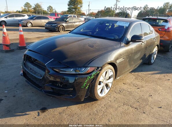 SAJAJ4FX8LCP64390 2020 JAGUAR XF Черный Передняя левая четверть