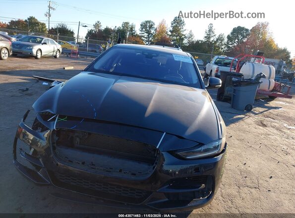 SAJAJ4FX8LCP64390 2020 JAGUAR XF Черный Вид задней части салона