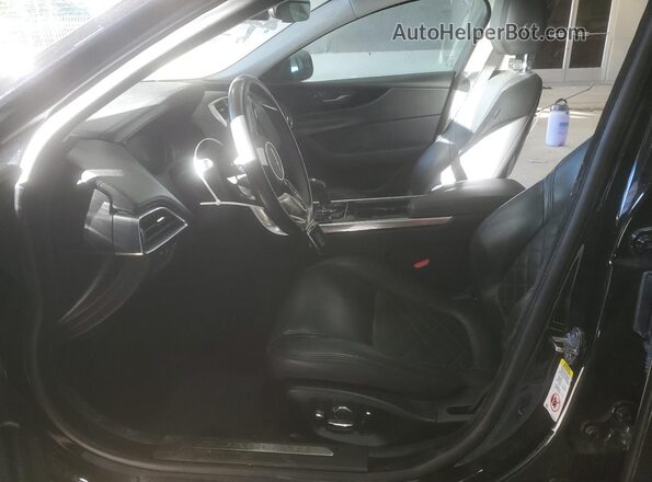 SAJAJ4FX9LCP60087 2020 JAGUAR XF Черный Вид салона спереди