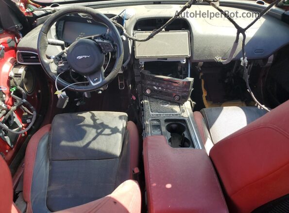 SAJAM4FV6JCP17944 2018 JAGUAR XF Burgundy 