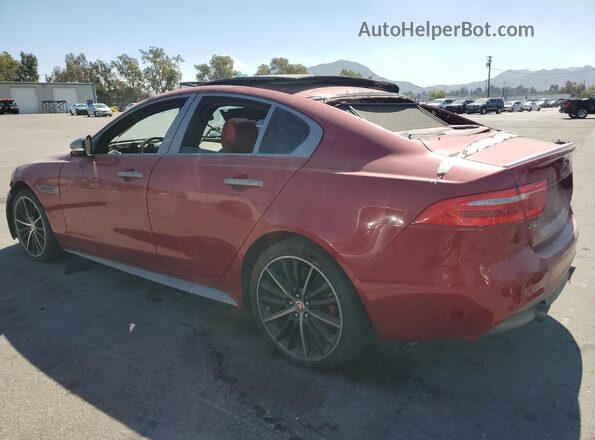 SAJAM4FV6JCP17944 2018 JAGUAR XF Burgundy 