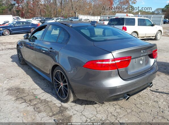 SAJAM4FV6JCP18205 2018 JAGUAR XF Gray Tył lewy