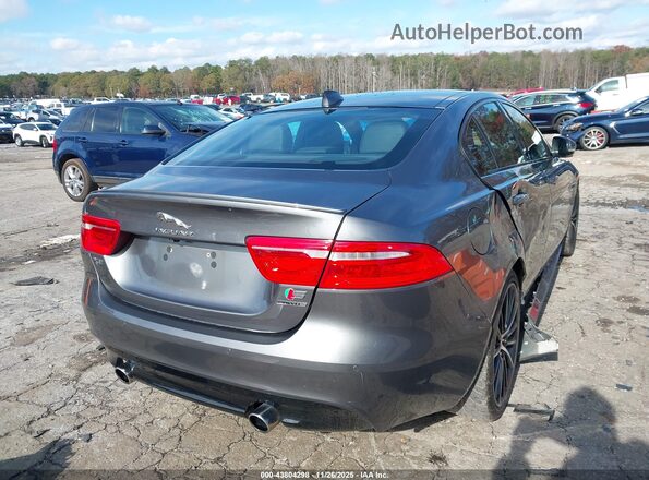 SAJAM4FV6JCP18205 2018 JAGUAR XF Gray Tył prawy