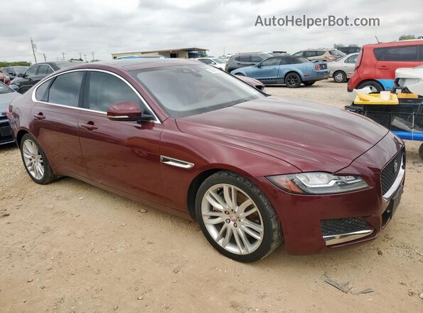 SAJBE4BV2GCY08323 2016 JAGUAR XF Бордовый Передняя правая четверть