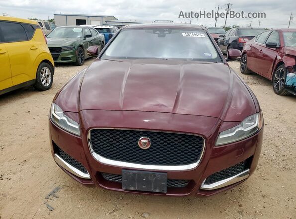 SAJBE4BV2GCY08323 2016 JAGUAR XF Бордовый Вид спереди