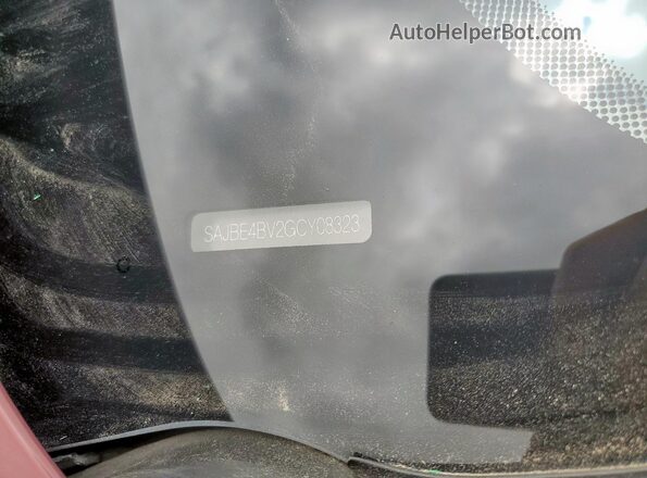 SAJBE4BV2GCY08323 2016 JAGUAR XF Бордовый Вид подкапотного пространства