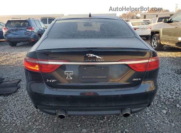 SAJBF4BVXGCY21026 2016 JAGUAR XF Black Հետևի տեսք