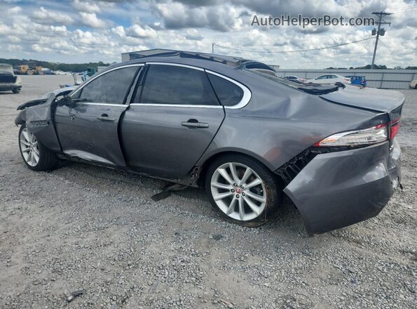 SAJBJ4GX3KCY78167 2019 JAGUAR XF Gray Հետևի ձախ