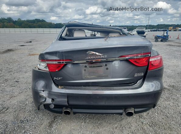SAJBJ4GX3KCY78167 2019 JAGUAR XF Gray Հետևի տեսք