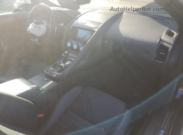 SAJD51EE7JCK48907 2018 JAGUAR F-TYPE Black Առջևի վահանակի տեսք
