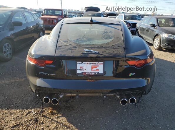 SAJD51EE7JCK48907 2018 JAGUAR F-TYPE Black Հետևի տեսք