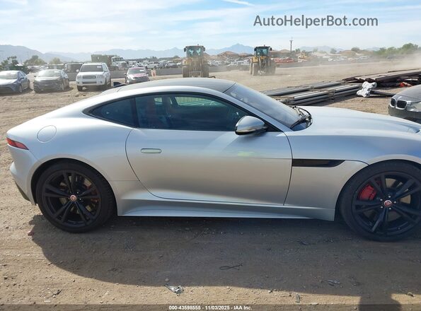 SAJD51FE0MCK70699 2021 JAGUAR F-TYPE Silver Вид задньої частини салону