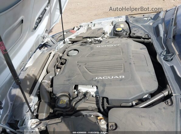 SAJD51FE0MCK70699 2021 JAGUAR F-TYPE Silver Вид ззаду