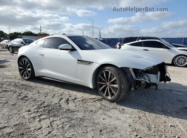 SAJD51FE2MCK69621 2021 JAGUAR F-TYPE White Delantero derecho