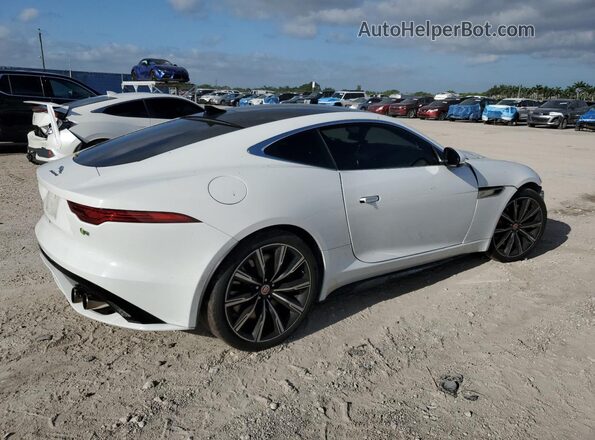 SAJD51FE2MCK69621 2021 JAGUAR F-TYPE White Trasero derecho