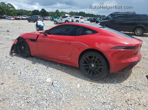 SAJD81FV5JCK48300 2018 JAGUAR F-TYPE Red უკანა მარცხენა