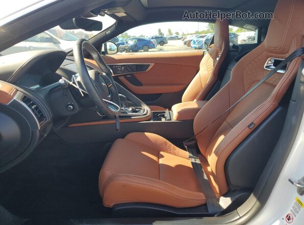 SAJDD1EE5PCK79651 2023 JAGUAR F-TYPE White Front interior view