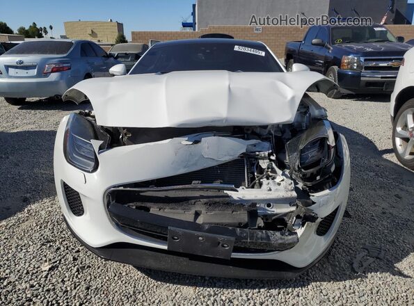 SAJDD1GX2JCK54857 2018 JAGUAR F-TYPE White Դիմացի տեսք
