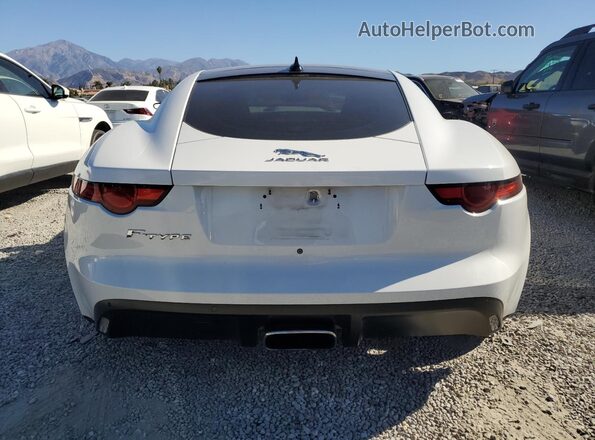 SAJDD1GX2JCK54857 2018 JAGUAR F-TYPE White Հետևի տեսք