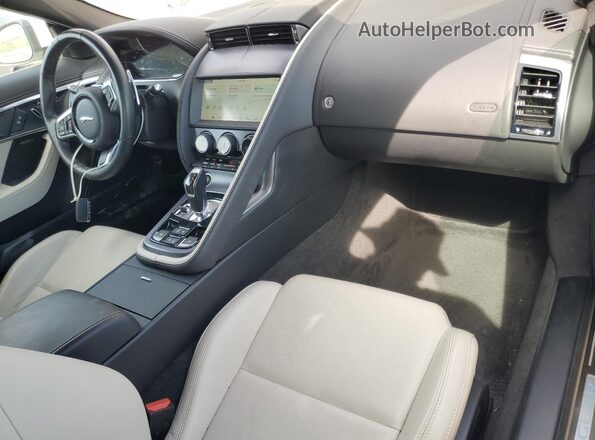 SAJDD5GX1MCK75324 2021 JAGUAR F-TYPE White წინა პანელის ხედი