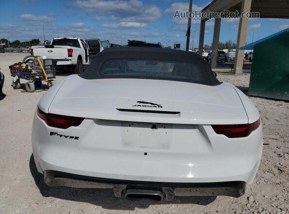 SAJDD5GX1MCK75324 2021 JAGUAR F-TYPE White უკანა ხედი