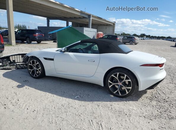 SAJDD5GX1MCK75324 2021 JAGUAR F-TYPE White უკანა მარცხენა