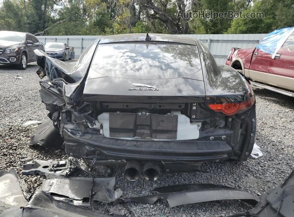 SAJDF1GV0JCK51304 2018 JAGUAR F-TYPE Black უკანა ხედი