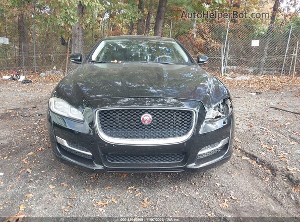 SAJWA1C70H8W10503 2017 JAGUAR XJ Black Vista del cuadro de instrumentos