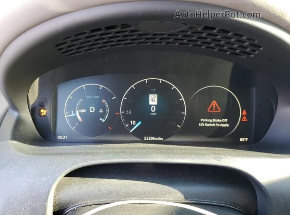 SAJWA1C79G8V96745 2016 JAGUAR XJ White Widok zestawu wskaźników