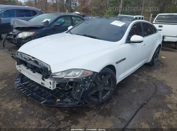 SAJWA2G77G8V94606 2016 JAGUAR XJ White Vista tres cuartos delantera izquierda